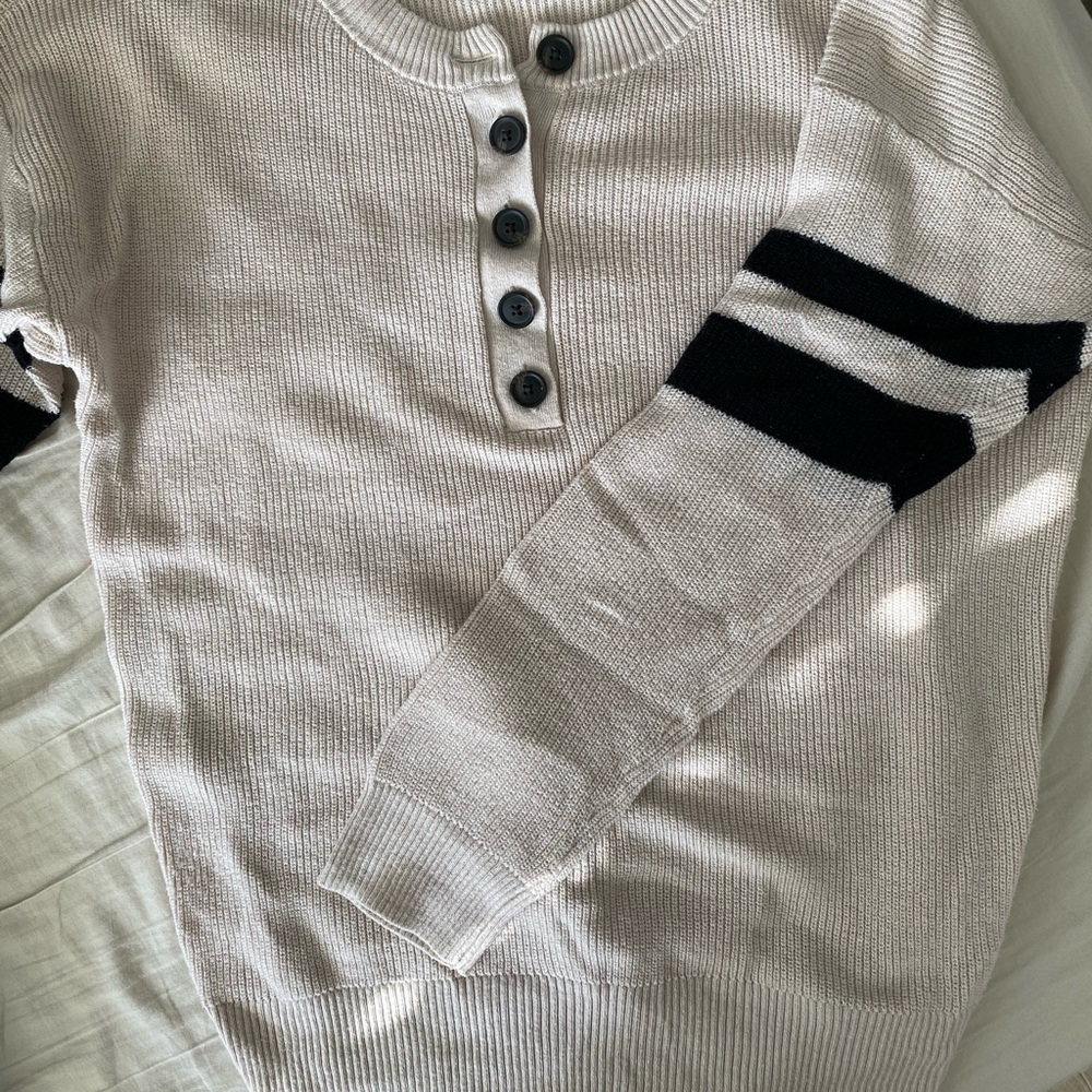 AE Button Up Sweater - Picture 2 of 4